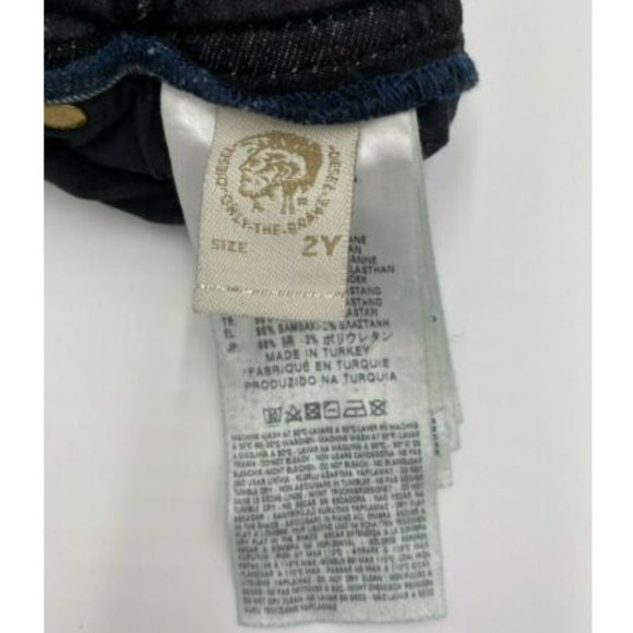 Baby Boy Diesel Jeans Black/Blue Size 2Y - Picture 8 of 8